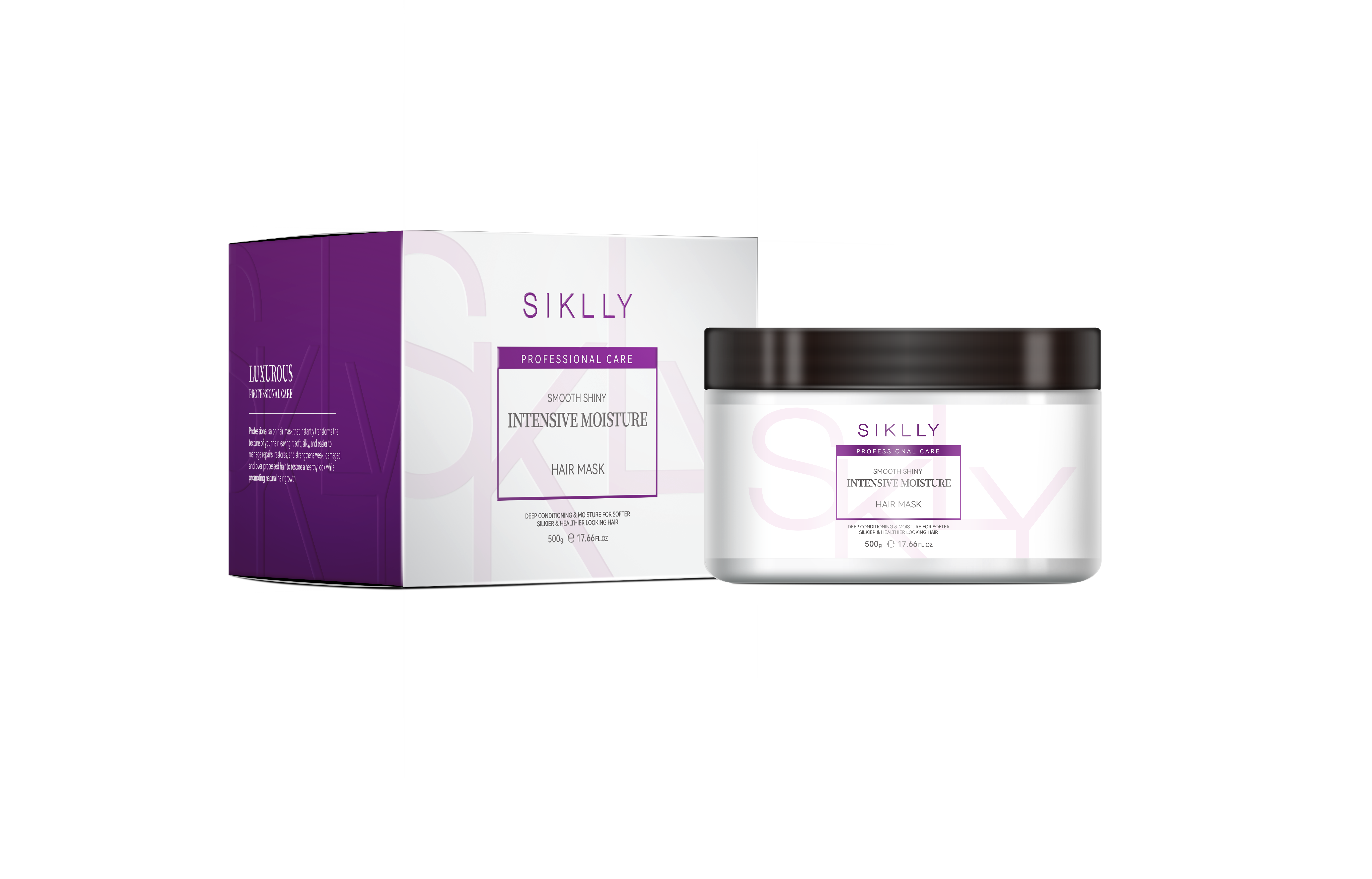 SIKLLY Smooth Shiny Intensive Moisture Mascarilla capilar para mujer