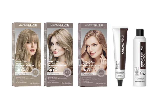 LEADERHAIR Tinte y cuidado del cabello dos en uno