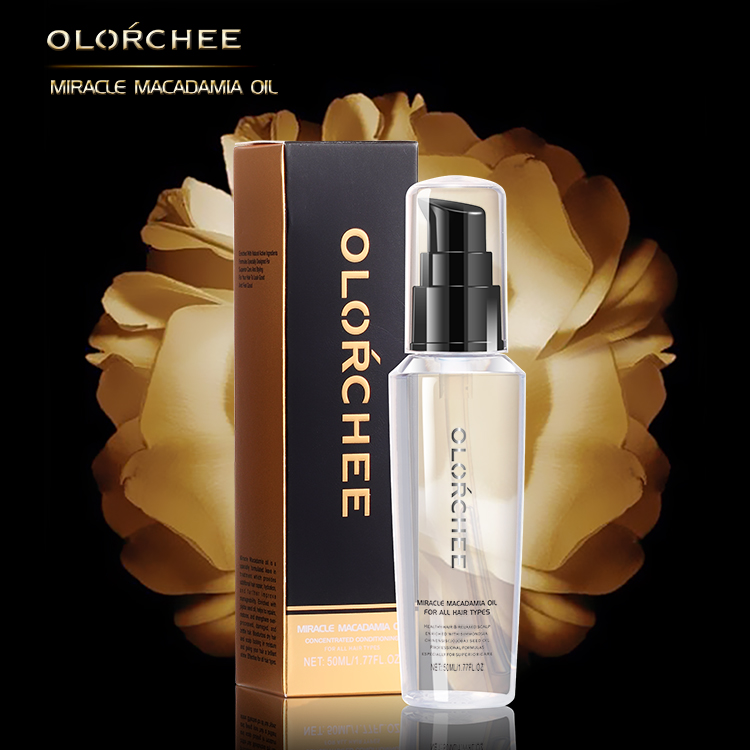 OLOŔCHEE Aceite de macadamia milagroso ligero para cabello seco