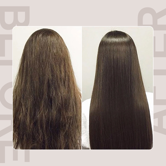 MOCHEQI-suero orgánico para reparación del cabello, etiqueta privada, nutritivo profundo, suavizante, tratamiento antiencrespamiento que mejora el brillo para cabello seco y dañado