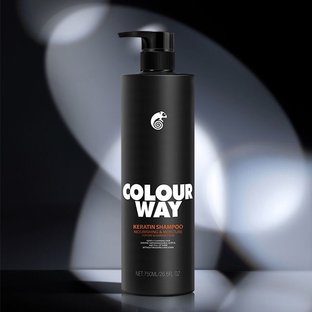 COLOURWAY Champú multifuncional nutritivo y humectante de queratina para cabello seco y dañado