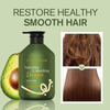  LEADERHAIR Champú de aguacate orgánico Producto hidratante para el cuidado del cabello que potencia el brillo