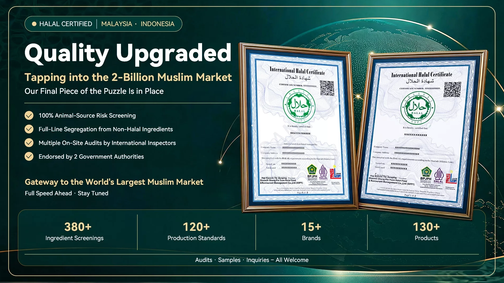 KAIJOE obtiene la doble certificación Halal para 99 productos para el cuidado del cabello